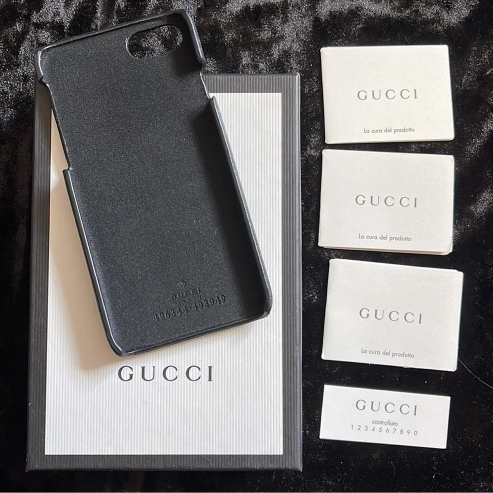 Gucci iPhone 7 / 8 Print Phone Space Case Authentic